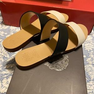 Vince Camuto Slip On Leather Rhonda Sandals